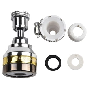Spring 360 Degree Swivel Kitchen Faucet Aerator Adjustable Dual Mode Sprayer Filter Water Saving Nozzle Faucet Sprayer Attachment