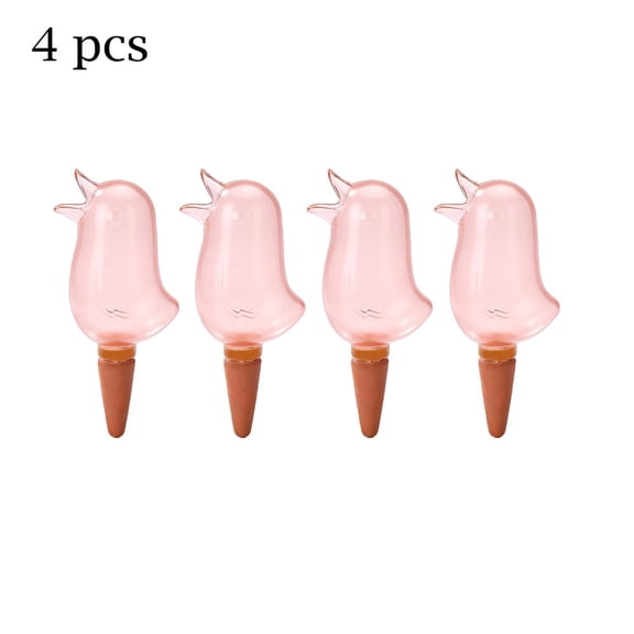 Spring 4PCS Plant Self Watering Spikes Pot Drip Irrigation Garden Tool Plant Waterer Red