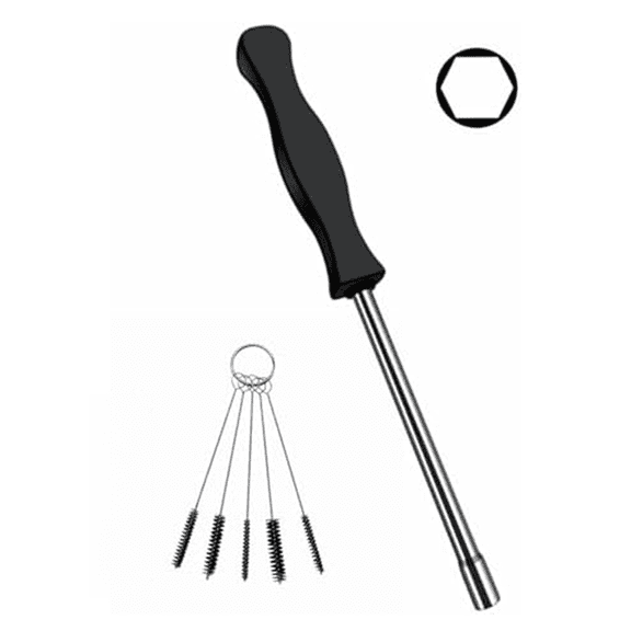 Spring 4mm Hex Carburetor Adjustment Tool 5910 890 2307 Screwdriver For ECHO Small Engine Maintenance Kit Plus Jet Cleaning Brushes
