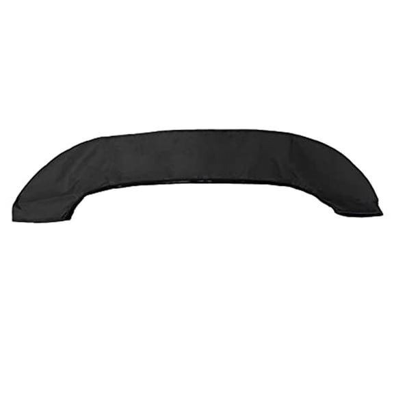 Spring 600D Bimini Top Storage Boot Waterproof Cover for 3 Bow and 4 Bow Boats Is black