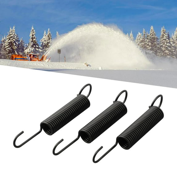 Spring 7320710 Thrower Extension Snow Blower Part Extension Spring 3Pcs Convenient Easy Installation High-Quality Material New