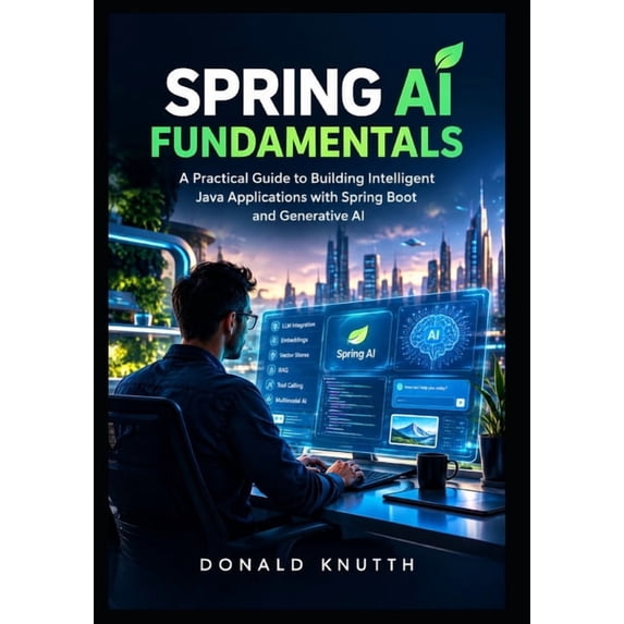 The Spring AI Spring AI Fundamentals: A Practical Guide to Building Intelligent Java Applications with Spring Boot and Generative AI, Book 1, (Paperback)