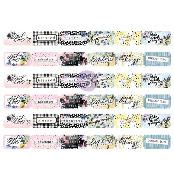 Spring Abstract Tickets 36/Pkg