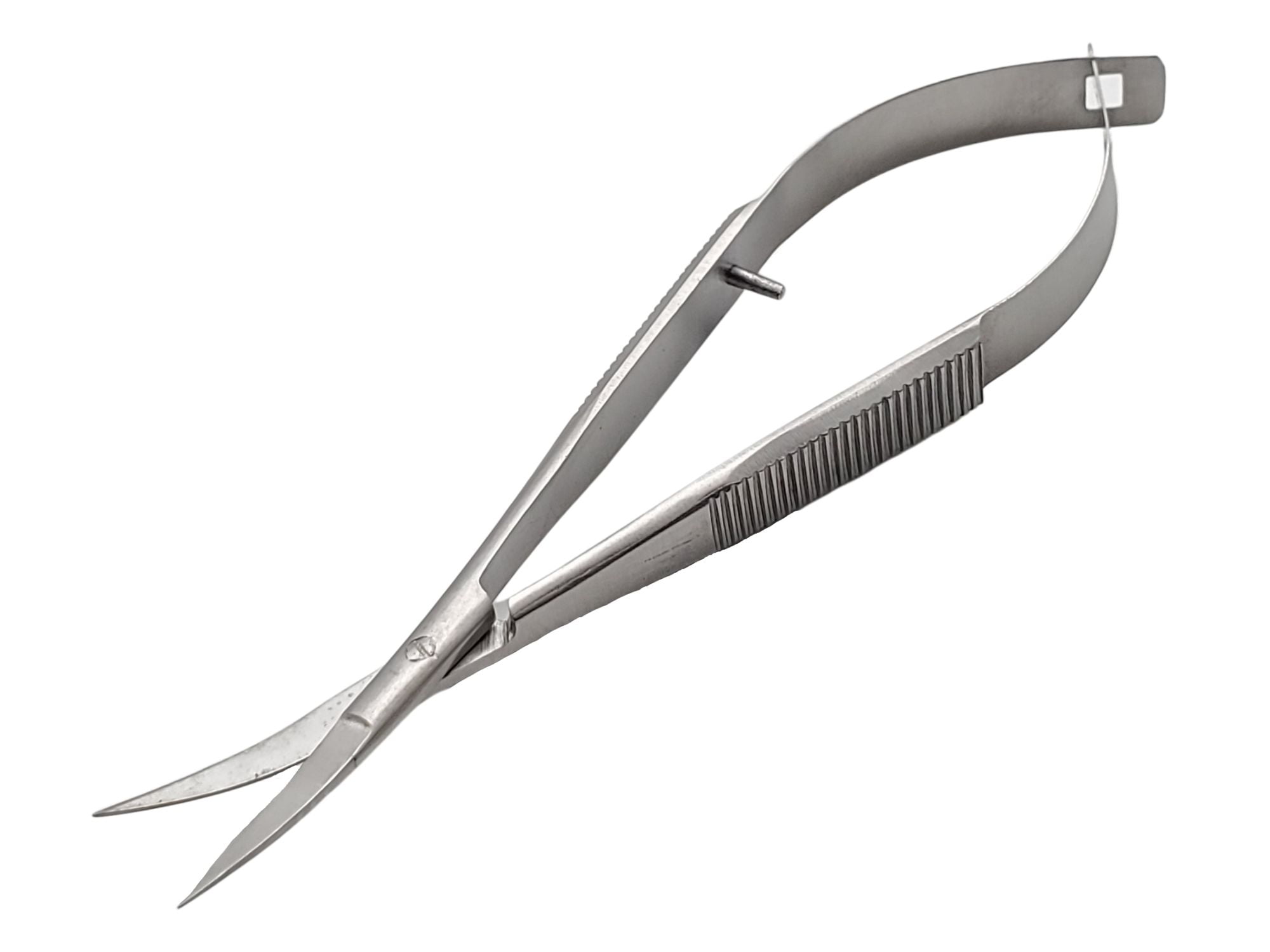 Spring Action Squeeze Scissors 4.5 inches Curved Silver Color by Wise ...