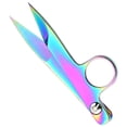 thumbnail image 1 of Spring-Action Thread Nippers, Sewing Scissors for Fabric Cutting, Sharp Knife Edge Stainless Steel Tailor Shears, Precision Snips & Seam Cutter for Sewing Supplies, Crafting, 1Pc(Purple,4.7x1.5"), 1 of 7