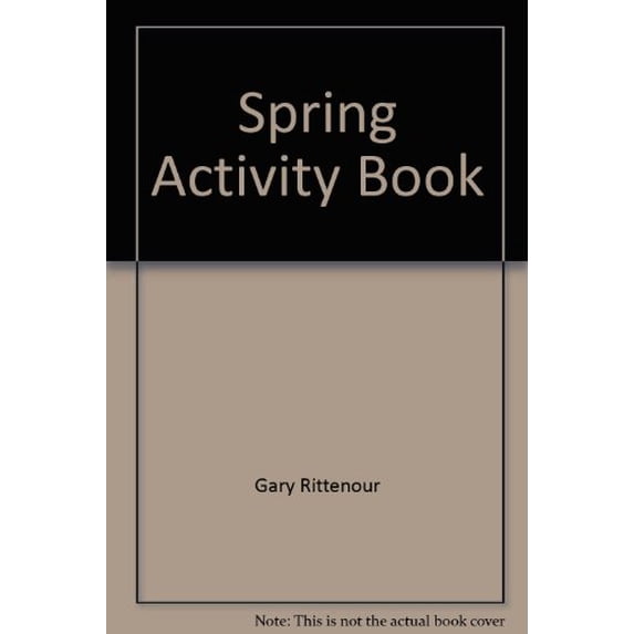 Pre-Owned Spring Activity Book Paperback