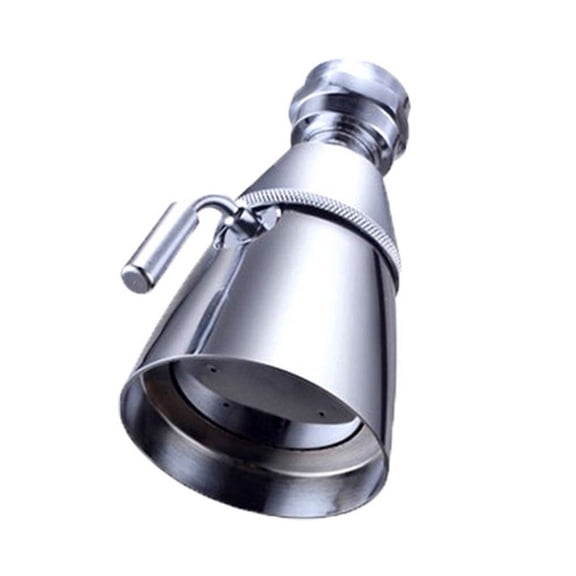 Spring Adjustable spray model high-pressure chrome-plated shower head