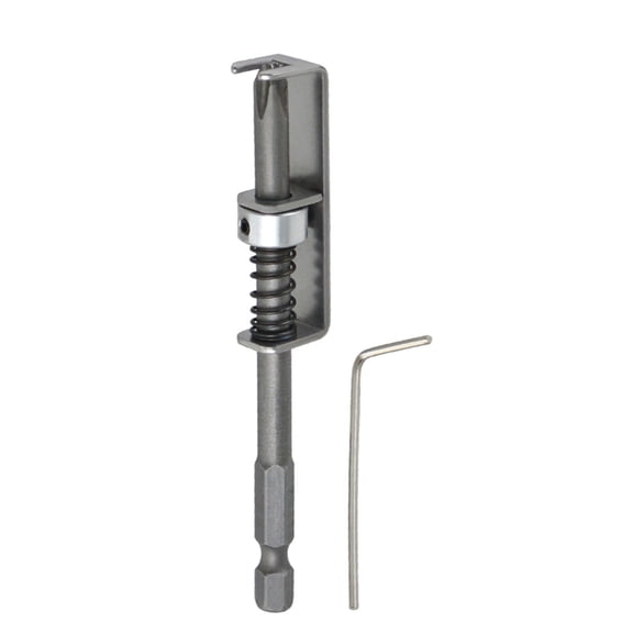 Spring Alignment Screwdriver Tool With Comfort Handle Corrosions Resistant Aluminum Suitable For Detailed Crafting Tasks