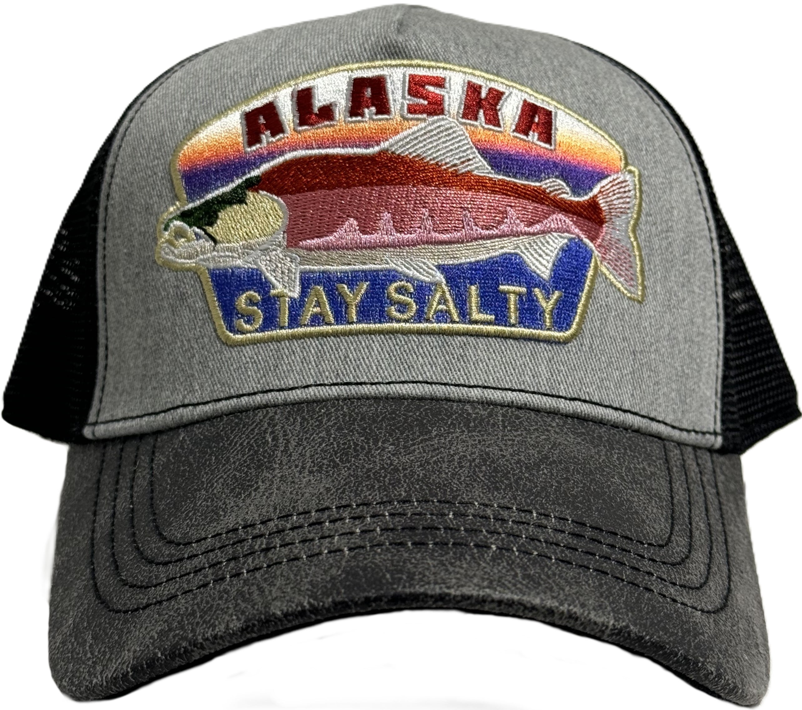 Alaska Ballcap Salty Salmon