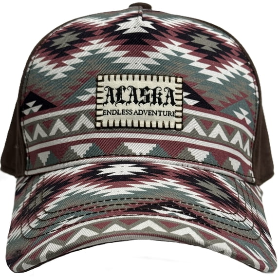 Alaska Ballcap Pink Pattern