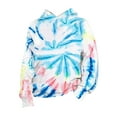 thumbnail image 1 of Spring And Fall New Children's Tie Dye 3D Printed Hoodie Pullover Sweatshirt Out Wear Size 5-6T, 1 of 3