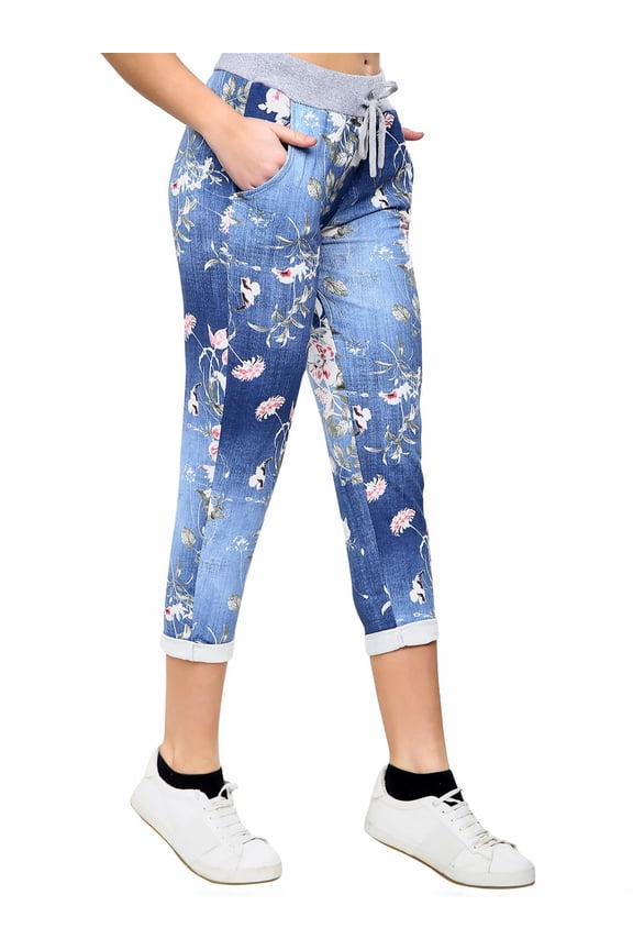 Spring And Summer New European And American Printing Casual Magic Jogger Pants 1773656642691571