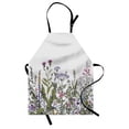 thumbnail image 1 of Spring Apron, Colorful Thriving Garden with Herbs and Flowers Pattern Seasonal Rural Field Meadow, Unisex Kitchen Bib with Adjustable Neck for Cooking Gardening, Adult Size, Multicolor, by Ambesonne, 1 of 4