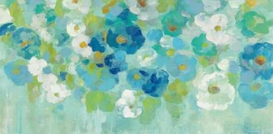 Spring Aroma I White Flowers Canvas Art - Silvia Vassileva (24 x 48)