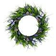 thumbnail image 1 of Spring Artificial Flower Wreath, Artificial Daisy Lavender Spring Wreath, Mixed Floral Spring Wreath Grapevine Base, Indoor Outdoor Porch Window Wall Home Decor, 1 of 6