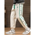 thumbnail image 1 of Spring Autumn Men's Cotton Sweatpants Baggy Joggers Streetwear Ankle Length Track Pants Casual Loose Sweats Plus Size 8XL, 1 of 6