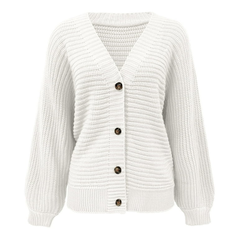 White knit hot sale jacket womens