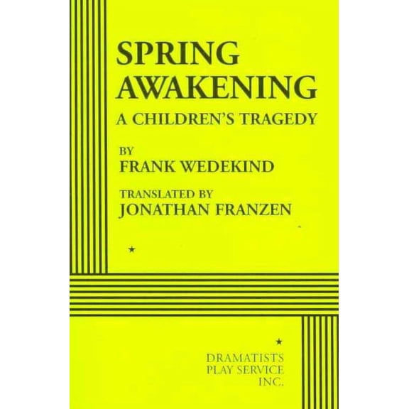 Spring Awakening : A Children's Tragedy