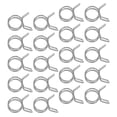 thumbnail image 1 of ifundom 120Pcs Lightweight Stainless Steel Spring Hose Clamps for Pipe Tubing, 1 of 6