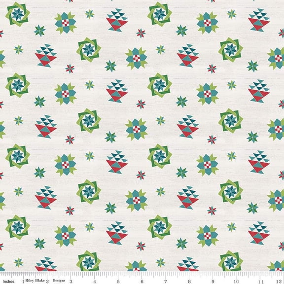 Spring Barn Quilts Quilt Blocks Multi Cotton Fabric