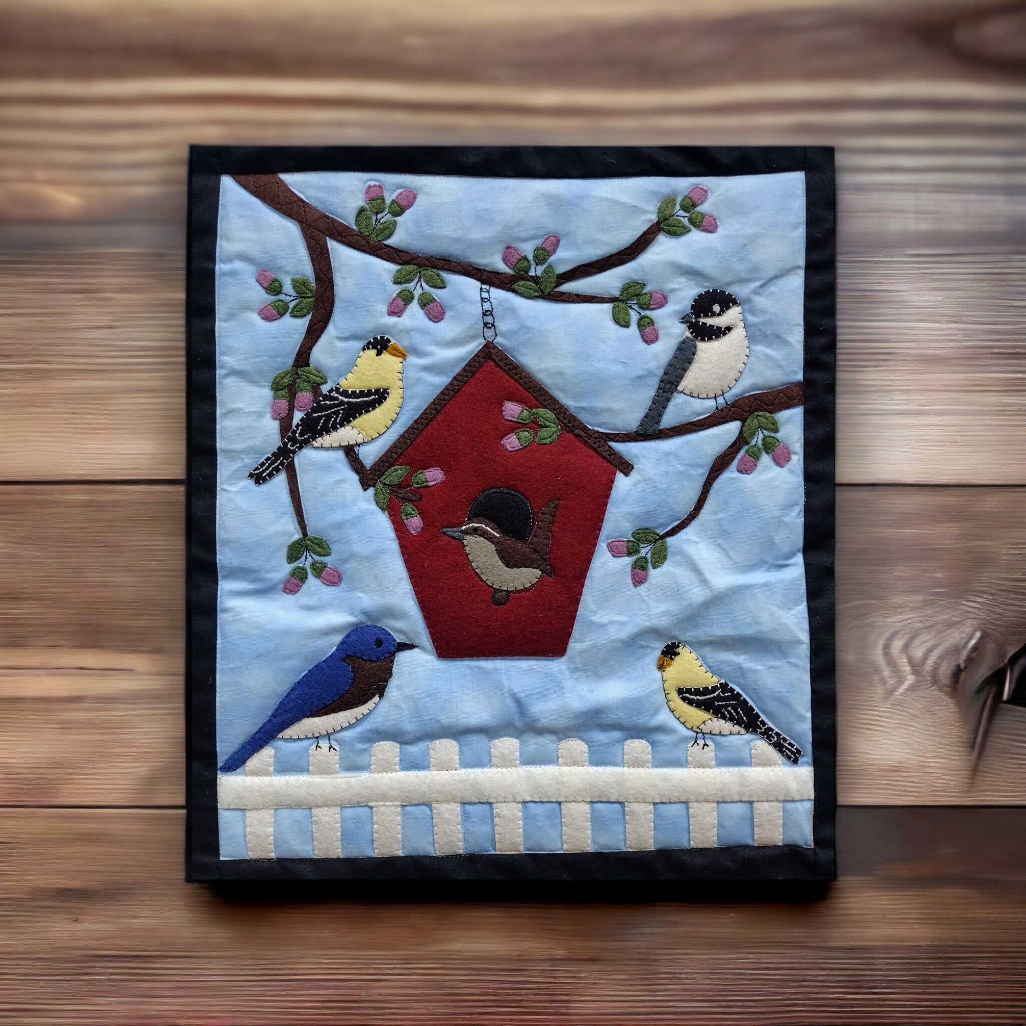 Spring Birds Wall Quilt Kit, Wall Hanging Quilt Kit by Rachels of ...