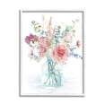 thumbnail image 1 of Spring Bloom Rose Bouquet Pastel Flower Watercolor Botanical & Floral Painting Framed Art Print Wall Art, 1 of 5