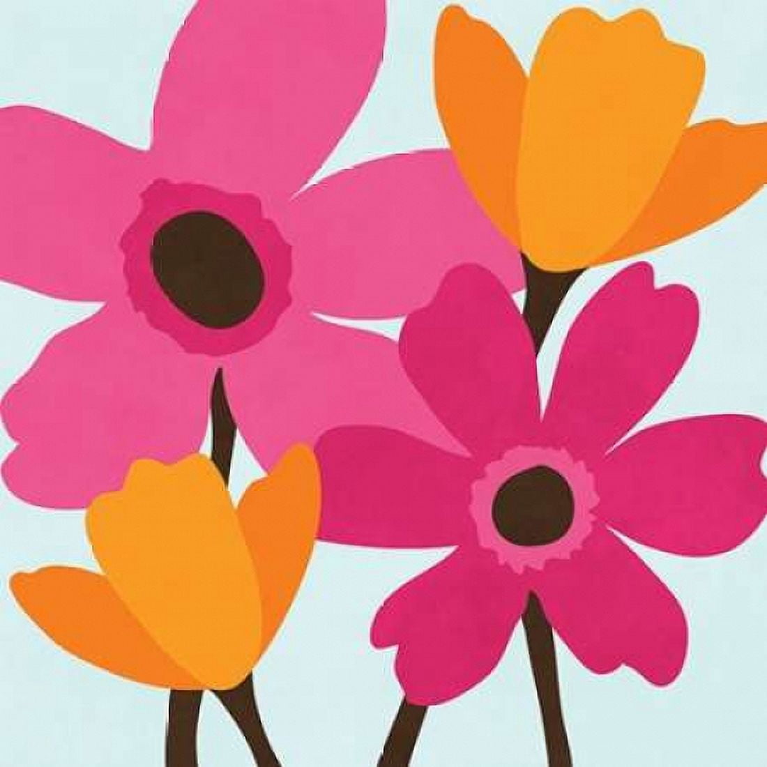 Spring Blooms I Canvas Art - N Harbick (24 x 24)