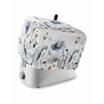 thumbnail image 1 of Spring Blue Floral Toaster Cover 2 Slice, Small Kitchen Appliance Covers, Country Garden Wildflowers Botanical Toaster Oven Cover with Loop, Bread Machine Cover Polyester Dust Cover Protection, 1 of 4
