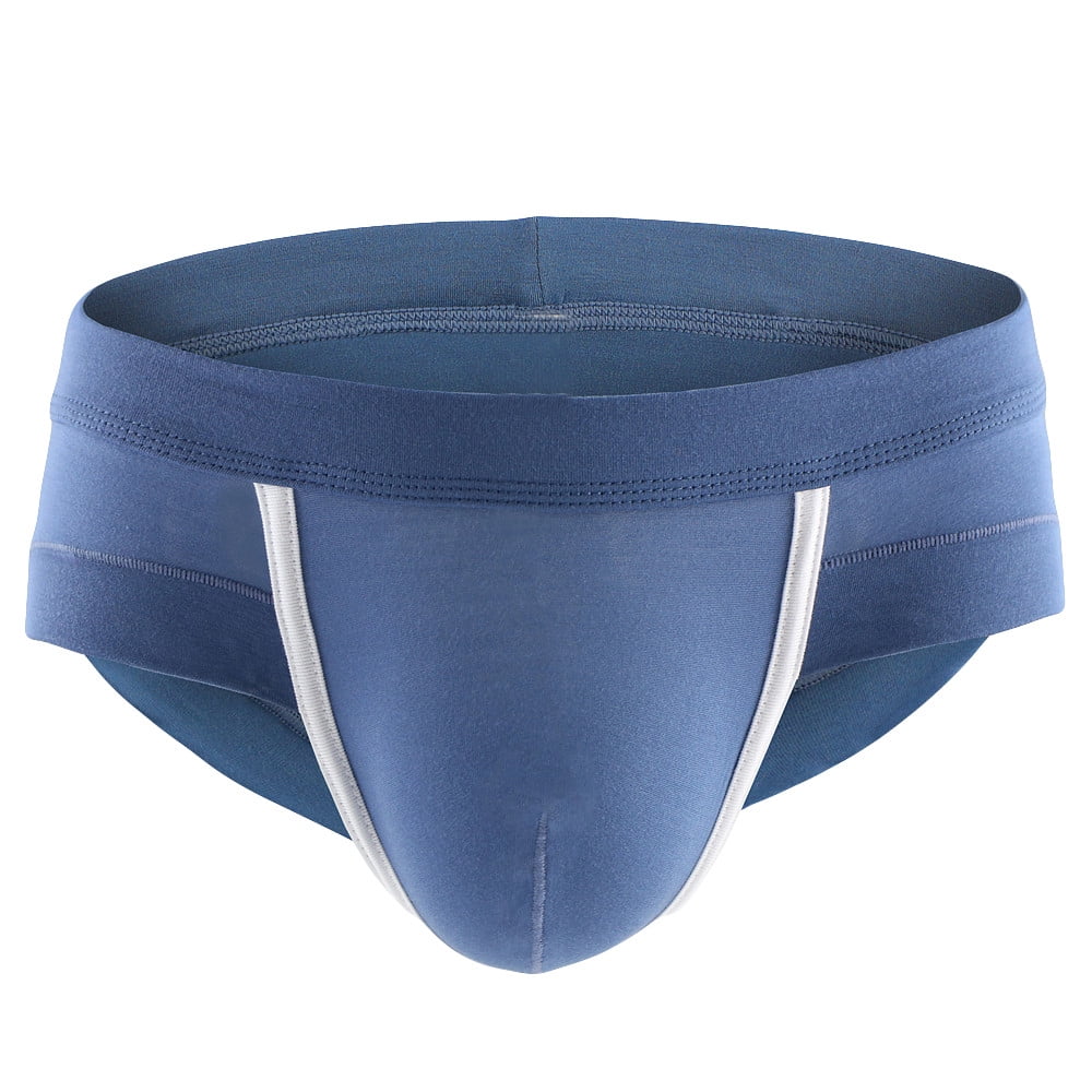 Men Sexy See Through Briefs, Bulge Pouch Breathable Underwear, Ultra-thin  Perspective Shorts Blue at  Men's Clothing store