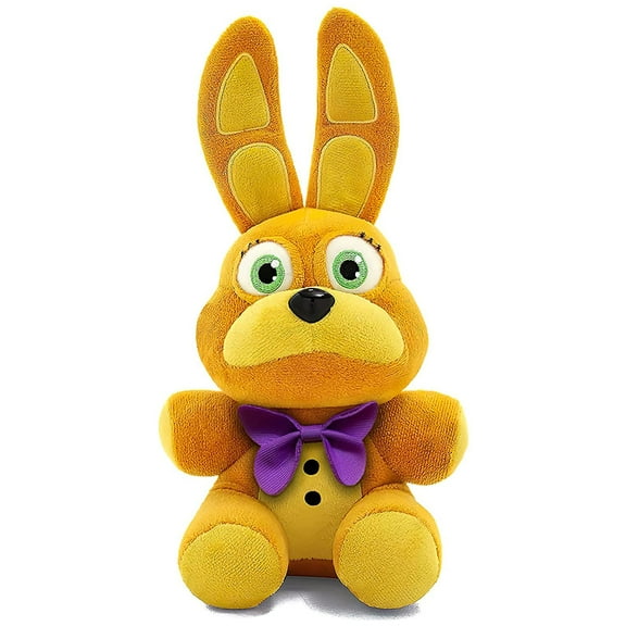 Spring Bonnie - 7" Five Nights at Freddy's FNAF Orange Yellow Bonnie Plush Toy Stuffed Doll