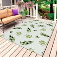thumbnail image 1 of Spring Botanical Outdoor Rug 5x8 Ft, Non Slip Washable Area Rug, Green Olive Berry Branches Leaves Fruit Patio Rugs Carpet Runner, Large Floor Mat for Indoor/Outdoor Deck Porch Camping, 1 of 8