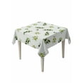 thumbnail image 1 of Spring Botanical Table Cloth, Waterproof Tablecloth for Square Tables, Green Olive Berry Branches Leaves Fruit Reusable Washable Fabric Table Cover for Restaurant Kitchen Dining Tables 60"x60", 1 of 9