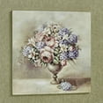 thumbnail image 1 of Spring Bouquet Floral Canvas Wall Art Multi Pastel, 1 of 1