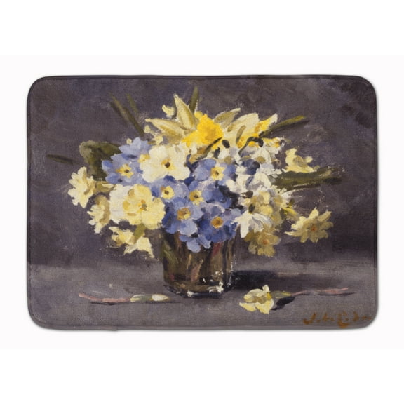 Spring Bouquet by John Codner Machine Washable Memory Foam Mat