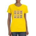 thumbnail image 1 of Spring Bouquets Collage T-Shirt Women -Image by Shutterstock, Female XX-Large, 1 of 4