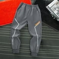thumbnail image 1 of Spring Boys' Drying Pants Medium To Large Children's Thin Style Outdoor Hiking Mosquito Proof Pants Children's Sports Pants Teenagers Clothing Set Preppy Shirts for Girls, 1 of 3