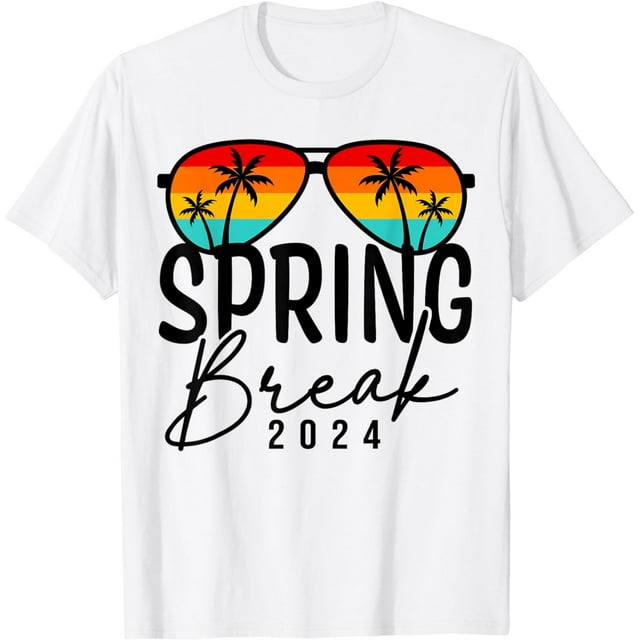 Spring Break 2024 - Beach Week Group Vacation Matching T-Shirt ...