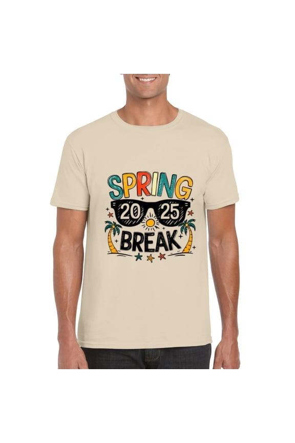 Spring Break 2025 Vacation Trip Beach Party Fun Future T-Shirt, for men & women, up to size 5XL