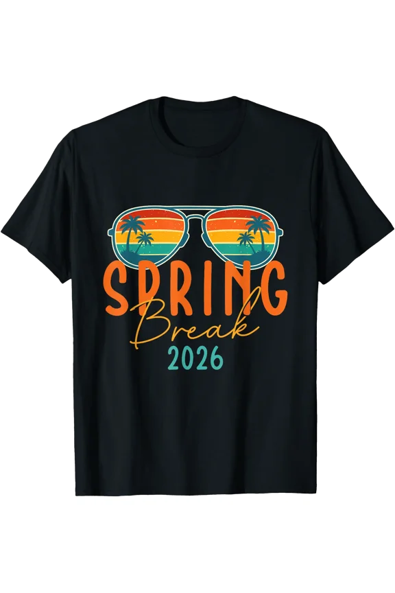Spring Break 2026 - Girls Trip Beach Vacation Summer T-Shirt, Unisex T-Shirt