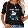 thumbnail image 1 of Spring Break Cruise 2023 Vacation Trip Traveling Matching T-Shirt, 1 of 5