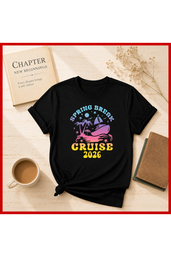 Spring Break Cruise 2026 Making Memories Together Unisex T-Shirt, S-5XL
