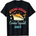 thumbnail image 1 of Spring Break Cruise Squad 2024 Trip Family Matching Vacation T-Shirt, 1 of 4