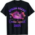 thumbnail image 1 of Spring Break Cruise Squad 2024 Trip Family Matching Vacation T-Shirt, 1 of 4