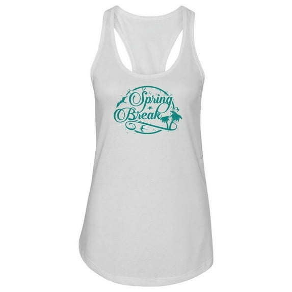 Spring Break Design Tank Women -Image by Shutterstock, Female XX-Large