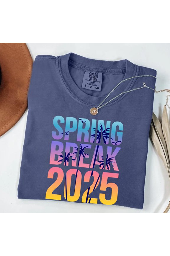 Spring Break Fun Vacation Beach Party T-Shirt All Size S-3XL