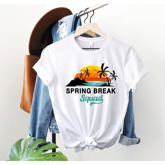 Spring Break Shirts, Spring Break Squad Shirts, Spring Break Tee, Family Spring Vacation, Senior Spring Break Shirt, College Travel Shirt Unisex Full Size S-5XL