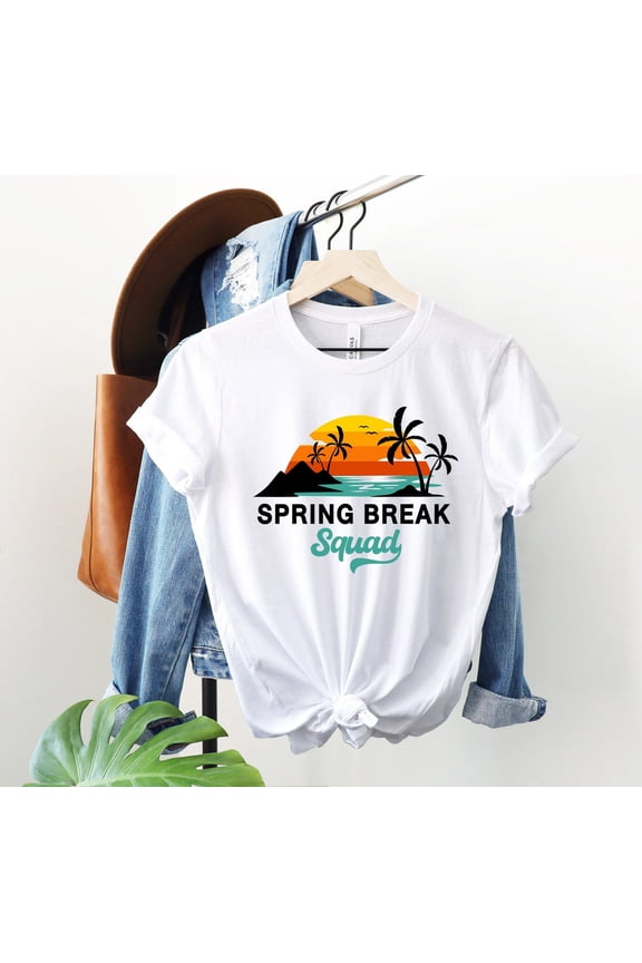 Spring Break Shirts, Spring Break Squad Shirts, Spring Break Tee, Family Spring Vacation, Senior Spring Break Shirt, College Travel Shirt Unisex Full Size S-5XL