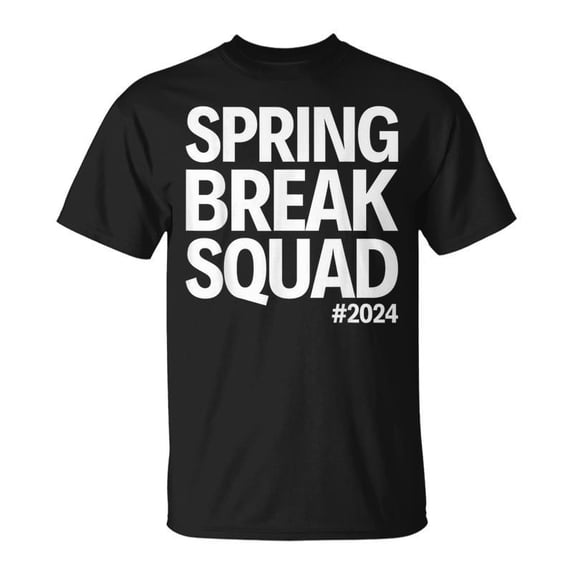 Spring Break Squad 2024 Summer Trip Family Reunion TShirt