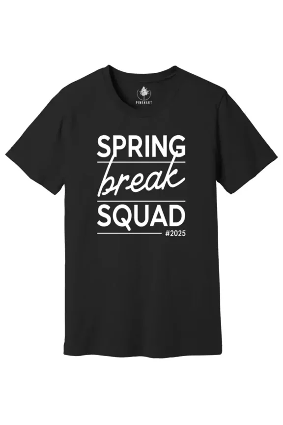 Spring Break Squad 2025 Shirt, Squad Goals Shirt, 2025 Spring Break Travel Shirt Unisex S-5XL Hot Trending Shirt, Vintage Birthday Gift