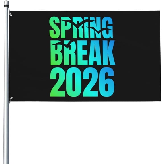 Spring Break Squad 2026 Summer Flag 3x5 Ft Flags Indoor Outdoor Yard Decor